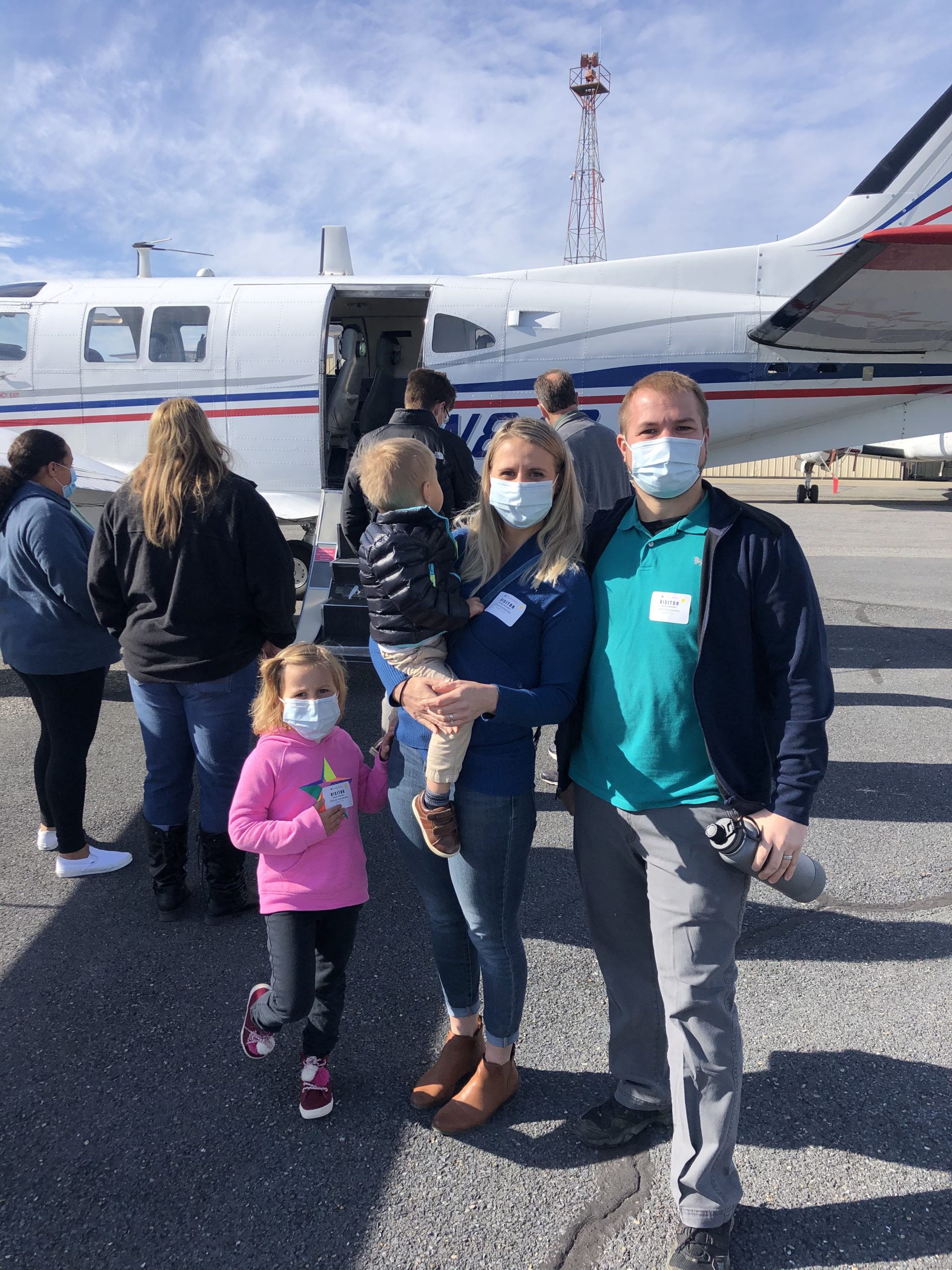 A family photo of participants of NEXTGEN Aviators